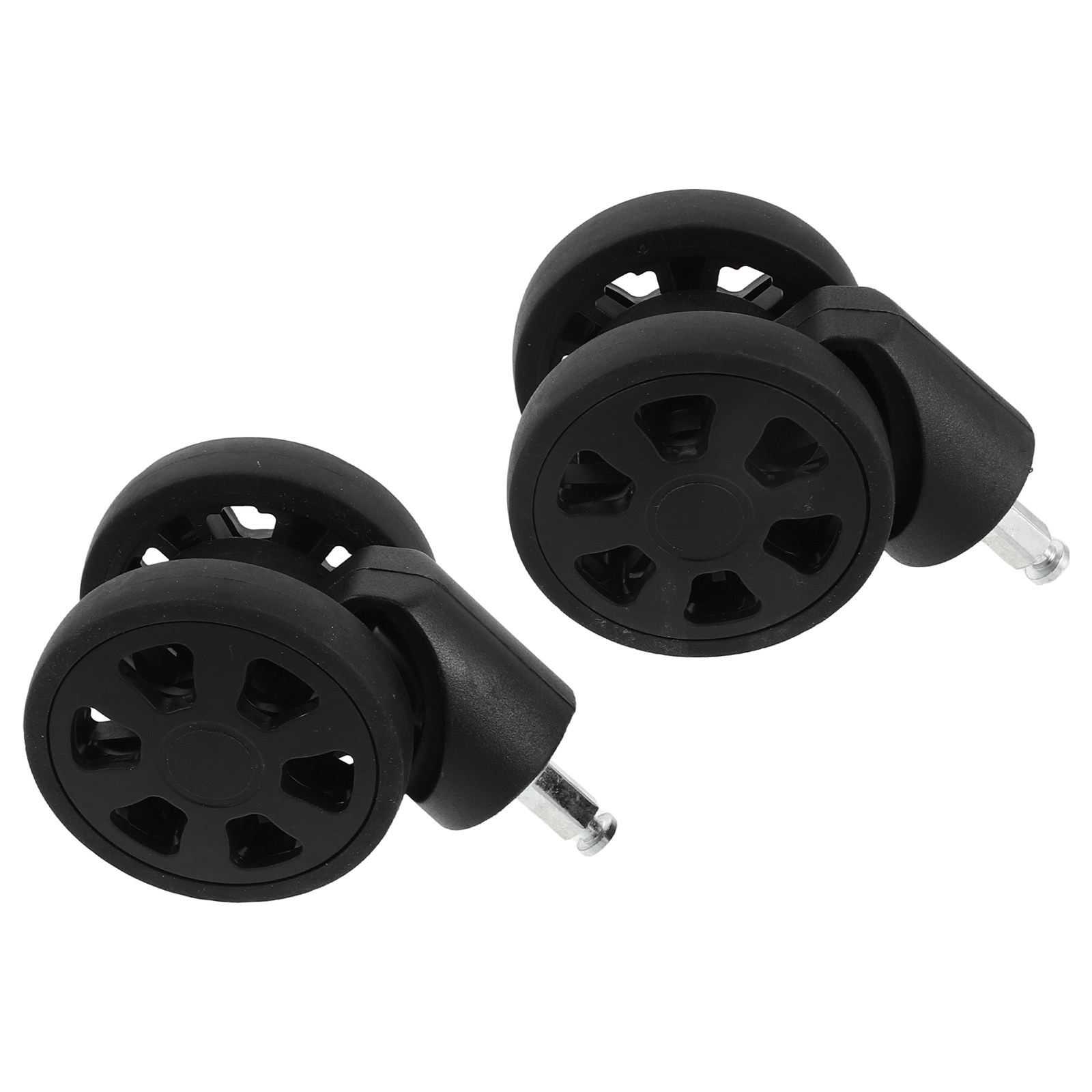 Silent Replacement Luggage Wheels - 2 stuks universele bagagewielen, vervangingsonderdelen, ultra