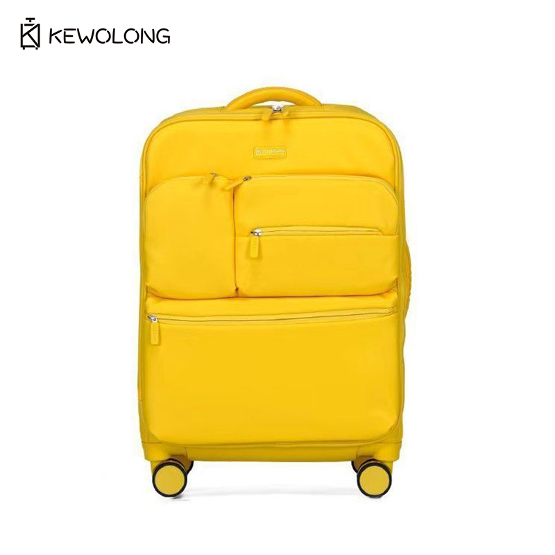 Nieuwe ultralichte Oxford-stof - Spinner Wheel Rolling Suitcase 20 Inch recensie en prijs
