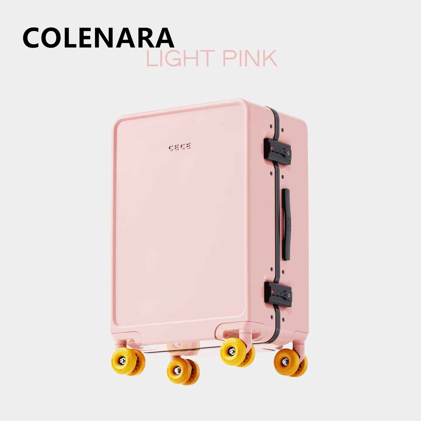 COLENARA ABS+PC Reiskoffer met - Aluminum Frame Carry On Luggage recensie en prijs