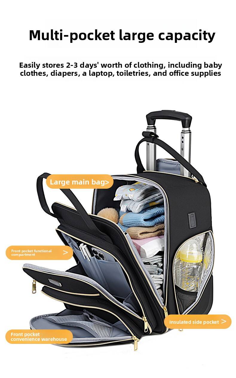 Dames Business Rolreistas Reis - Foldable Rolling Luggage Bag recensie en prijs