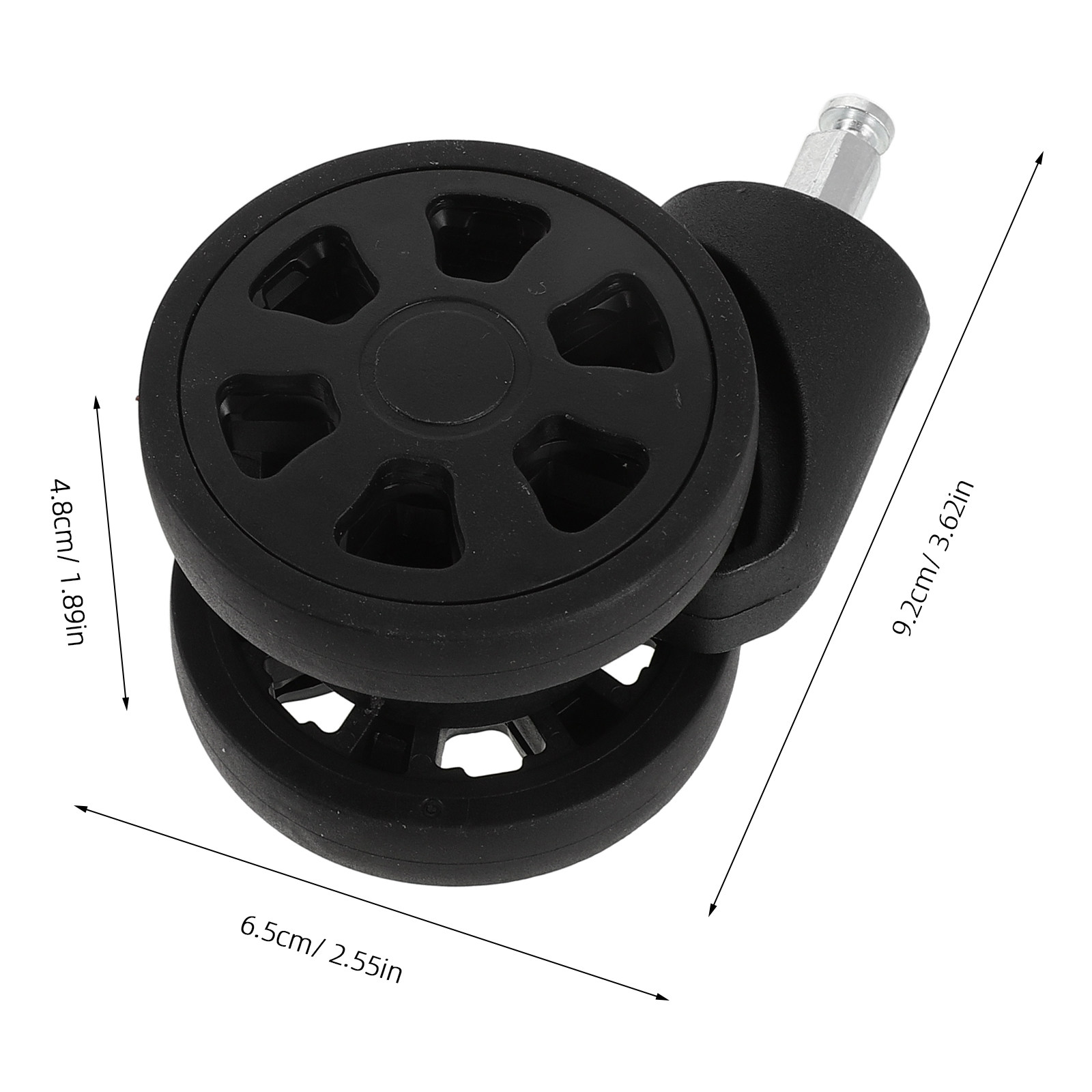 2 stuks universele bagagewiele - Silent Replacement Luggage Wheels recensie en prijs