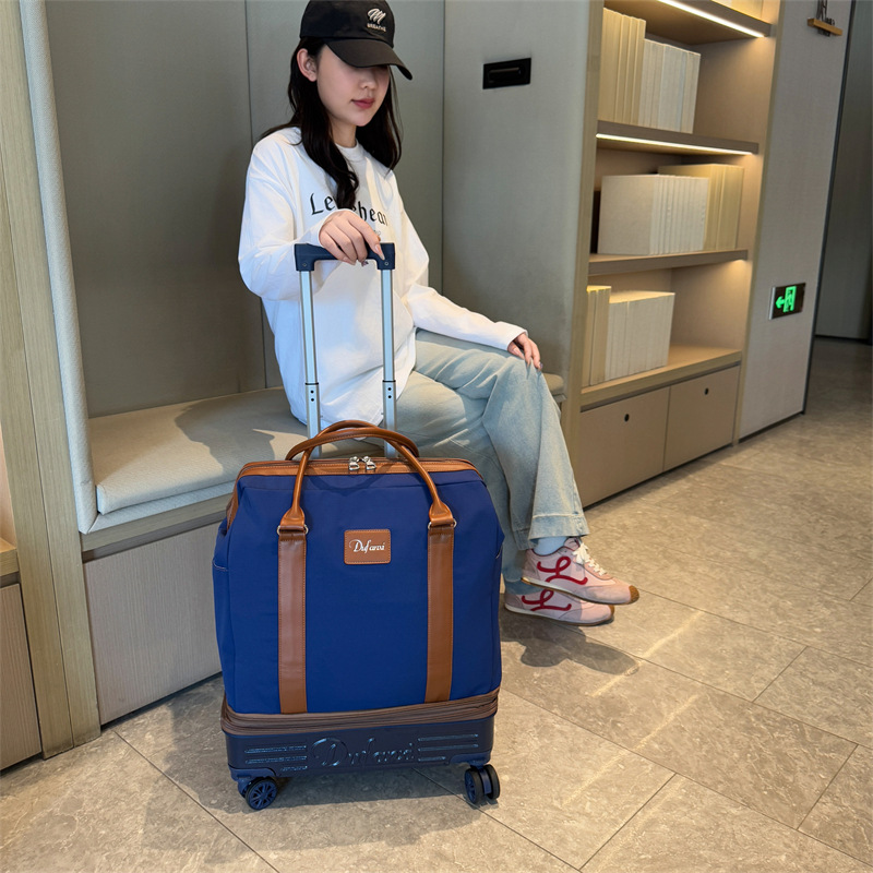 Reistas met wielen en telescop - Foldable Rolling Luggage Bag recensie en prijs