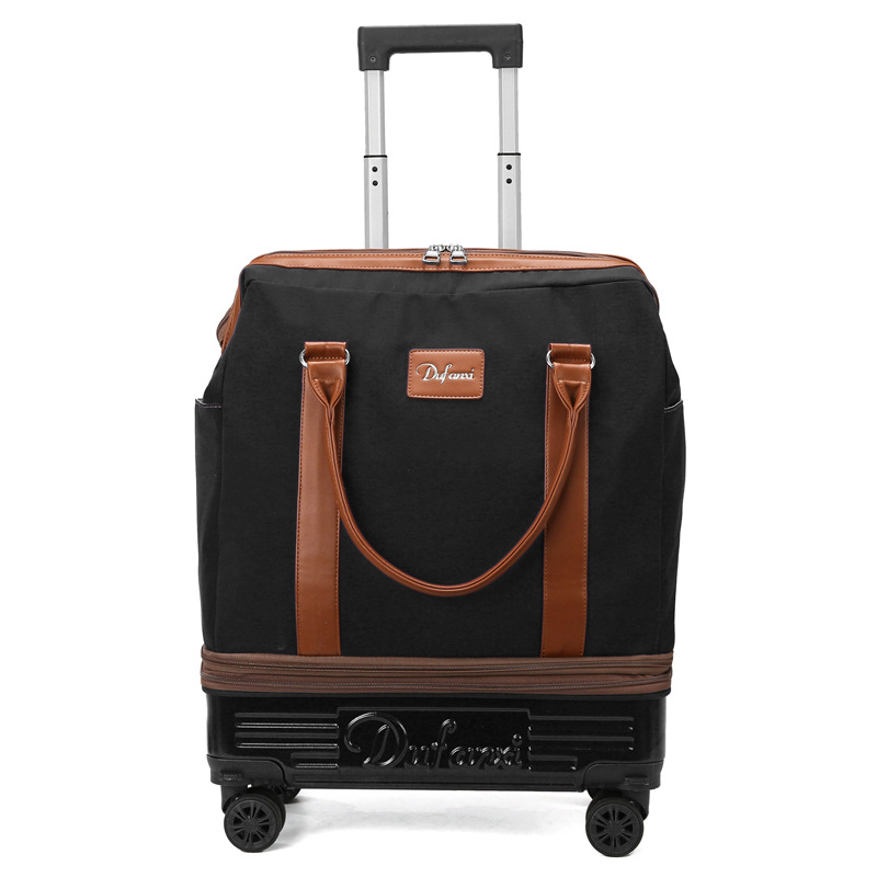 Reistas met wielen en telescop - Foldable Rolling Luggage Bag recensie en prijs