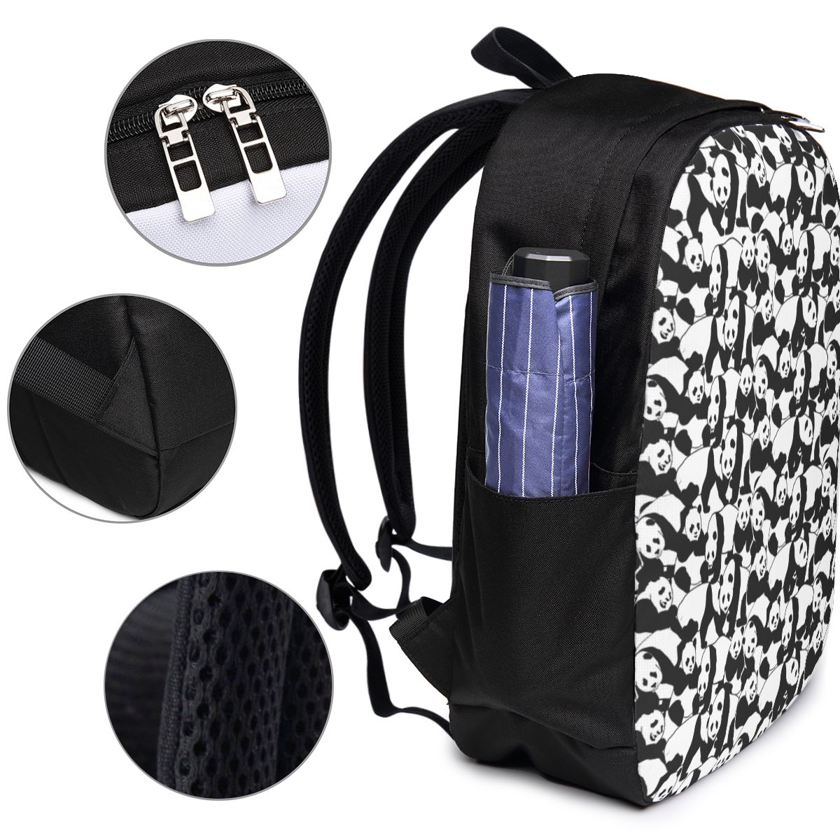 Panda Patroon Rugzak Reisnoteb - Backpacks recensie en prijs