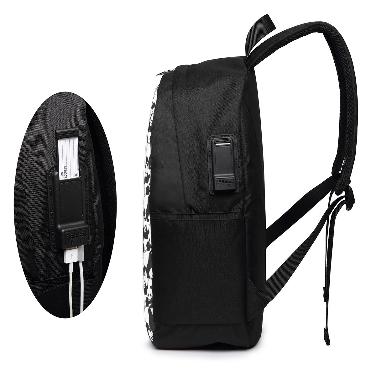Panda Patroon Rugzak Reisnoteb - Backpacks recensie en prijs